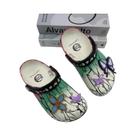 Chinelo De Dedo Com Estampa De Desenho Animado Anime Demon Slayer Shinobu, Moderno, Confortável E Chinelo De Dedo Com Estampa De Desenho Animado Anime Demon Slayer Shinobu, Moderno, Confortável E