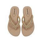 Chinelo De Dedo Comfortflex Feminino Strass Conforto 2480432