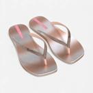 Chinelo De Dedo Edge Shine Ipanema Rosa