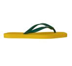 Chinelo de Dedo Feminino Bico Quadrado Amarelo Marina Mello