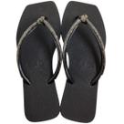 Chinelo de Dedo Feminino Casual Bico Quadrado com Strass Sua Cia 8503.17003 Chinelo de Dedo Feminino Casual Bico Quadrado com Strass Sua Cia 8503.17003