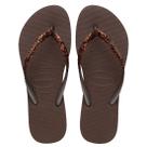 Chinelo de Dedo Feminino Clássico Slim Glitter Ii Havaianas Chinelo de Dedo Feminino Clássico Slim Glitter Ii Havaianas