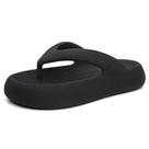 Chinelo De Dedo Feminino Sandalia Nuvem Ultraleve Anatomico Plataforma Ortopedico Blogueira Tamanho:39Cor:PretoGênero:
