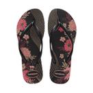 Chinelo de Dedo Florido Slim Organic FC Havaianas