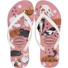 Chinelo de Dedo Havaianas Slim Pets Feminino