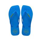 Chinelo De Dedo Havaianas Slim Square Logo Pop Up Feminino Original Adulto Confortável