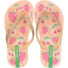 Chinelo de Dedo Infantil Ipanema Garden Shine Glitter Juvenil Menina