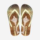 Chinelo de Dedo Marrom Pets Pop Ipanema