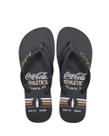 CHINELO DE DEDO MASCULINO COCA COLA CC4875 LEVE DIA A DIA Cor:PretoTamanho:37/38