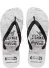 Chinelo de dedo masculino coca cola paper cc4356 super leve Chinelo de dedo masculino coca cola paper cc4356 super leve
