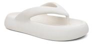 Chinelo De Dedo Nuvem Flatform Anatômico Plataforma Off White Tamanho:37Cor:Off WhiteGênero:Feminino Chinelo De Dedo Nuvem Flatform Anatômico Plataforma Off White Tamanho:37Cor:Off WhiteGênero:Feminino