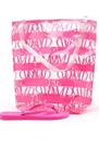 Chinelo de Dedo Rosa Injetado + Bolsa Transparente