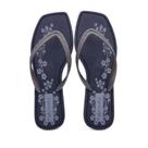 Chinelo de Dedo Sandália Feminina Bico Quadrado Barato K115 Chinelo de Dedo Sandália Feminina Bico Quadrado Barato K115