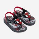 Chinelo De Dedo Spidey Ipanema Baby Preto