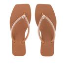 Chinelo de dedo strass glamour com brilho sua cia luxuoso cor:cascatamanho:37/38