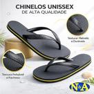 Chinelo de Dedo Unissex NA Confortável Antiderrapante Leve Casual Masculino Feminino