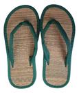 Chinelo De Palha Japonês Zori Verde Tamanho:37/38