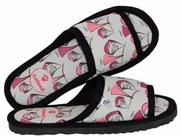 Chinelo de Pano 33 / 34 - Coleção Signos Catland - Libra