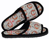 Chinelo de Pano 35 / 36 - Coleção Signos Catland - Leão