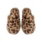 Chinelo de Quarto 39/40 Poliéster Oncinha Basic+ Confortável Estampado