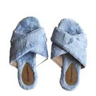 Chinelo de Quarto de Pelo - Azul Chinelo de Quarto de Pelo - Azul