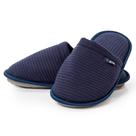 Chinelo de Quarto Masculino Fechado Canelado Marinho 10.08.014