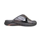 Chinelo de tira adulto Pegada couro 134552