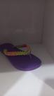 Chinelo decorado roxo Chinelo decorado roxo