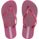 Chinelo Dedo Borracha Infantil Menina Casual Dia a Dia com Glitter Ipanema 26622