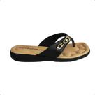 Chinelo Dedo Comfortflex Confortavel Dia a dia salto anabela 80323