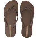 Chinelo Dedo Feminino Casual Dia a Dia Passeio Praia Bico Redondo com Glitter Ipanema 27456