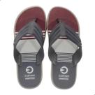 Chinelo dedo masculino cartago montreal 11729 cinza bt754 -