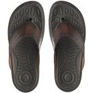 Chinelo Dedo Masculino Couro Ortopédico Anatômico Pegada 134202 Chinelo Dedo Masculino Couro Ortopédico Anatômico Pegada 134202