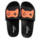 Chinelo Diversão Slide Gabriel Preto Infantil