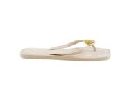 Chinelo Dumond Logo Bege