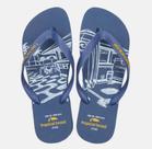 Chinelo e Sandália Unisex Azul Calçada Original Tropical Brasil