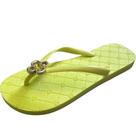 Chinelo Emborrachada Amarelo da Capodarte - Tam 33 /34