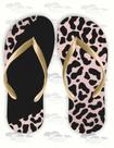 Chinelo Estampado De Onça TAM 37