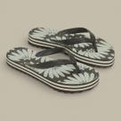 Chinelo Farm Plataforma Tiras Estampa Copabanana Verão 25 Tamanho:35Cor:Preto