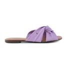 Chinelo Femininao Parô Brasil Fly Couro Iris Lilas - 3671995
