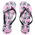 Chinelo Feminino Adulto Borracha Confortável Leve Macio Estampados Dia a Dia