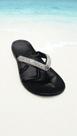 Chinelo Feminino Anatômico Com Strass Prata