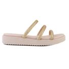 Chinelo Feminino Bebecê Ouro Bege - T2289
