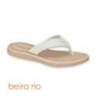 Chinelo Feminino Beira Rio Conforto Ref.8395.200- Branco Off