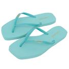 Chinelo Feminino Borracha Quadrado Tiras Dia a Dia