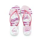 Chinelo Feminino Borracha Tiras Estampado Dia a Dia