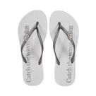 Chinelo Feminino Coca-Cola Coke New 24/25 Branco e Prata