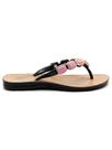 Chinelo Feminino Confortavel Anatômico Terapia dos Pés Rosa