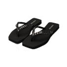 Chinelo Feminino Corrente Raffithy 022396 Cor:PretoTamanho:36