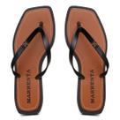 Chinelo feminino de dedo bico quadrado